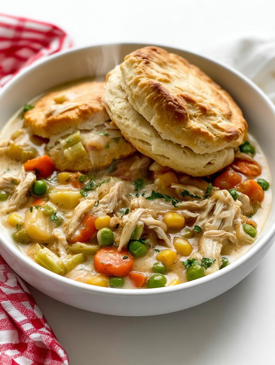 Slow Cooker 5-Ingredient Chicken Pot Pie 5 Slow Cooker 5-Ingredient Chicken Pot Pie