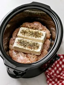 3-Ingredient Slow Cooker Cream Cheese Chicken 14 Melt-in-Your-Mouth Chicken