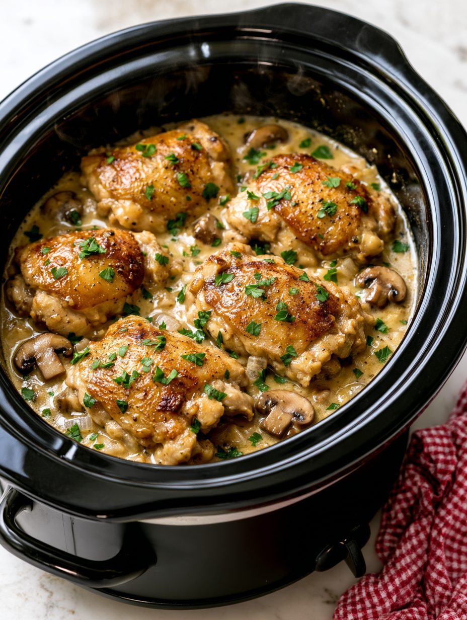 4-Ingredient Slow Cooker Vintage Pantry Thighs 5 4-Ingredient Slow Cooker Vintage Pantry Thighs