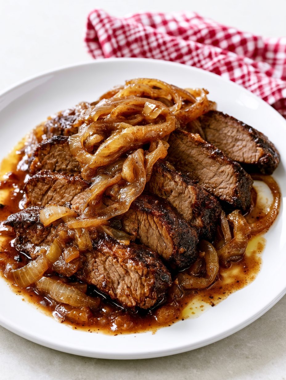 Slow Cooker 4-Ingredient Onion Beef Brisket 5 Slow Cooker 4-Ingredient Onion Beef Brisket