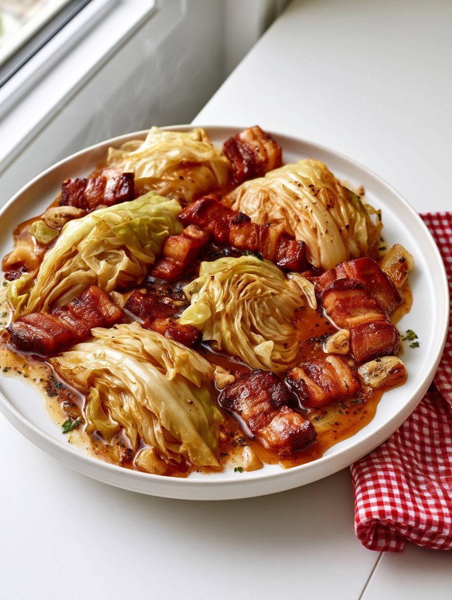 Slow Cooker Savory Cabbage Pork Belly 5 Slow Cooker Savory Cabbage Pork Belly