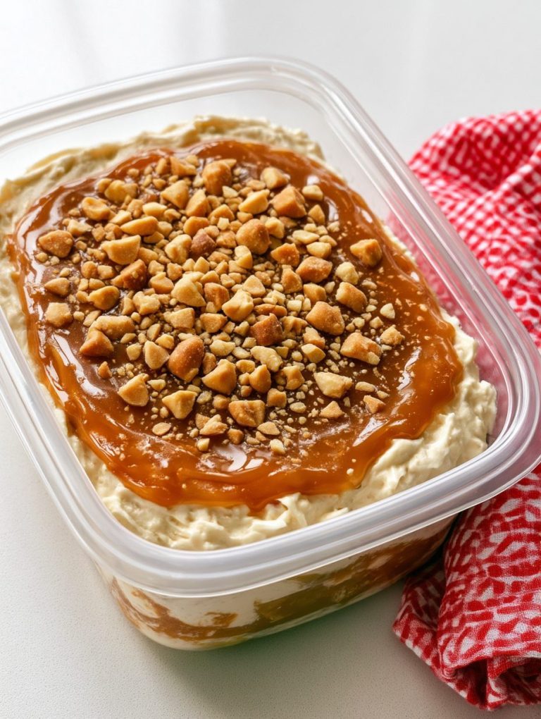 3-Ingredient Caramel Apple Dip