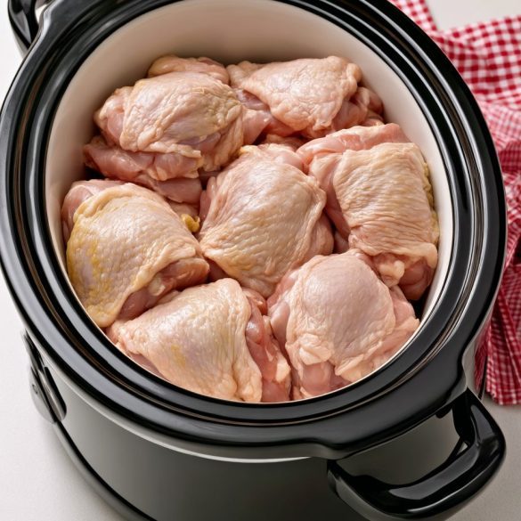 4-Ingredient Slow Cooker Vintage Pantry Thighs