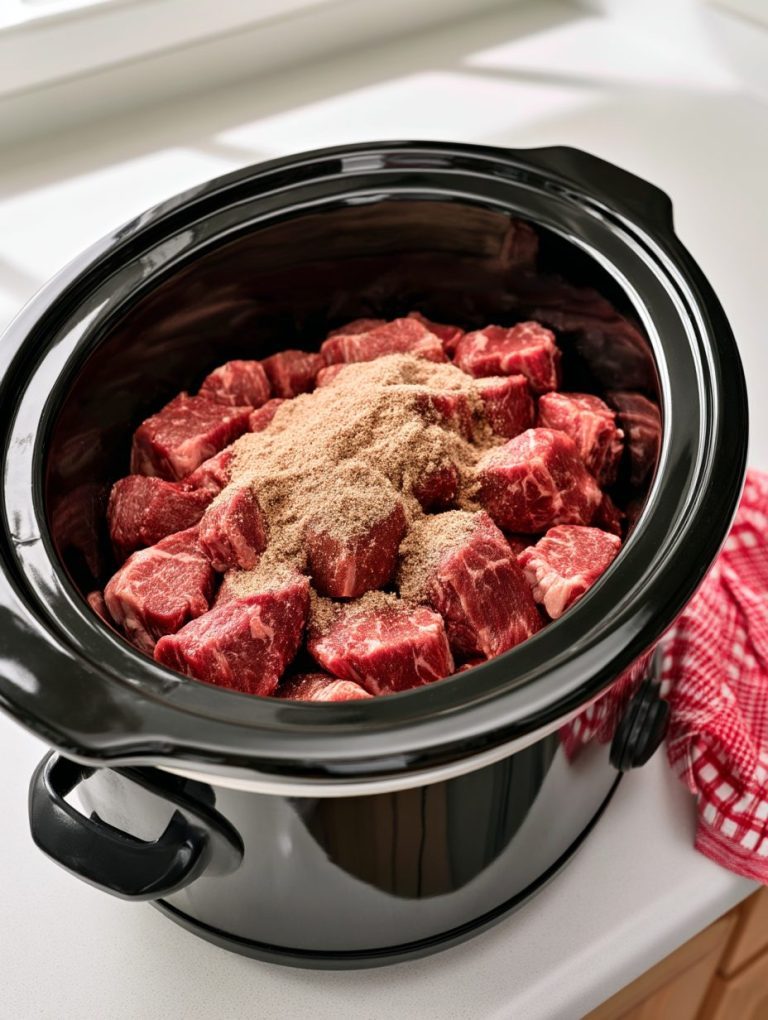 Slow Cooker Amish Beef and Noodles