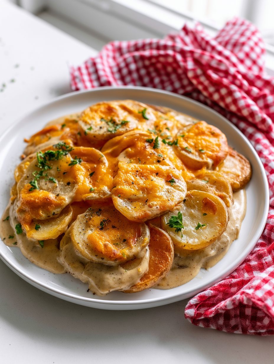 4-Ingredient Slow Cooker Potato Casserole 5 4-Ingredient Slow Cooker Potato Casserole