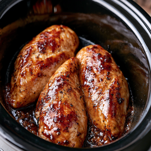 Slow Cooker 3-Ingredient Brown Sugar Chicken 6 Slow Cooker 3-Ingredient Brown Sugar Chicken