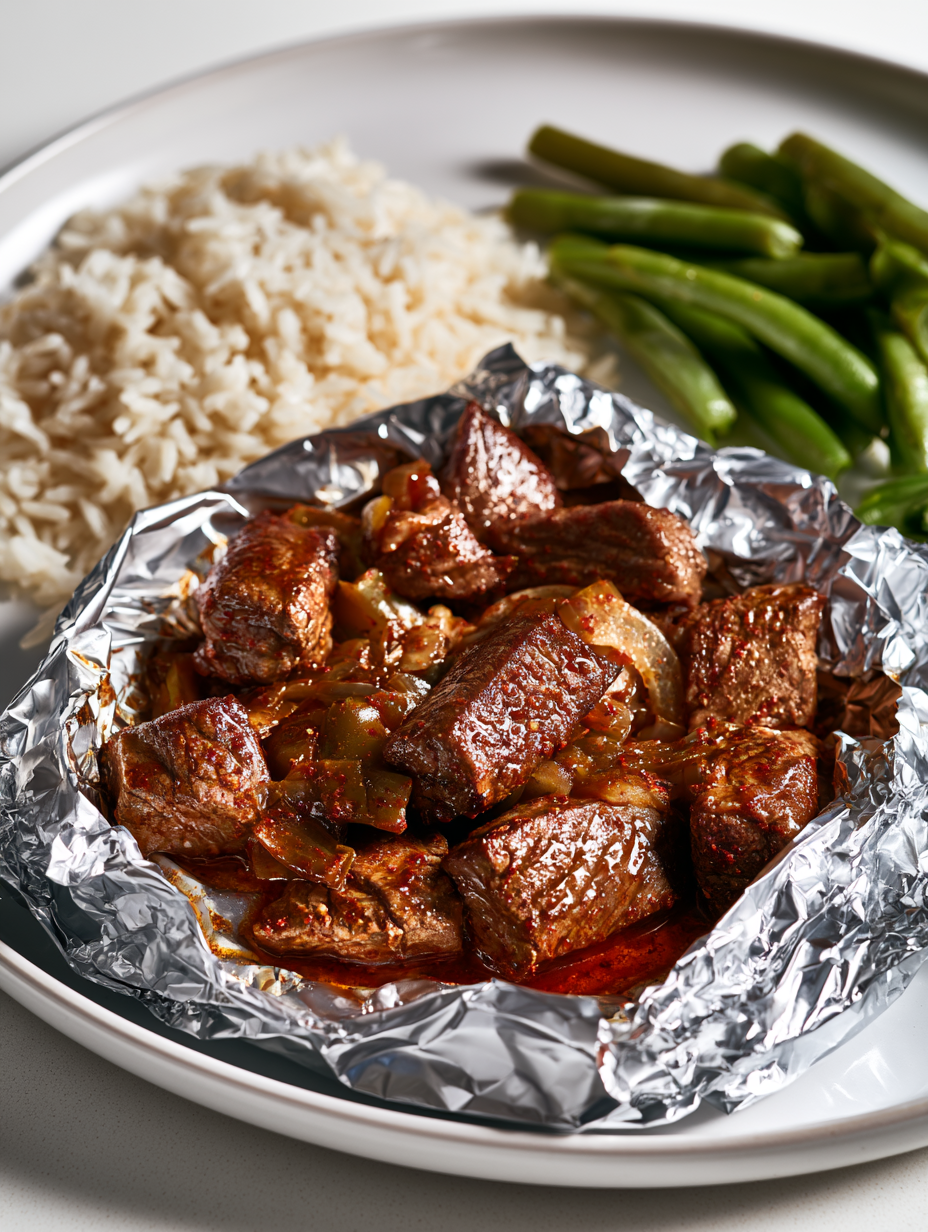 Slow Cooker 3-Ingredient Cajun Steak Packets 5 Slow Cooker 3-Ingredient Cajun Steak Packets