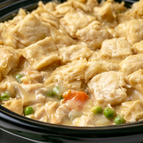 Slow Cooker 4-Ingredient Amish Chicken Pot Pie 6 Slow Cooker 4-Ingredient Amish Chicken Pot Pie