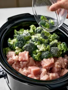 Slow Cooker Amish Broccoli Chicken Noodles 17 Melt-in-Your-Mouth Chicken