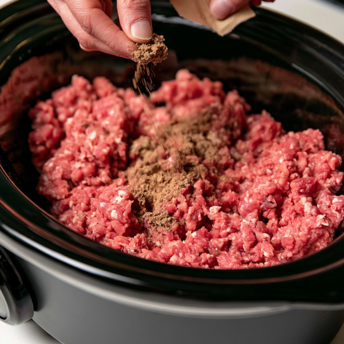 Slow Cooker Amish Ground Beef Gravy Noodles 6 Slow Cooker Amish Ground Beef Gravy Noodles