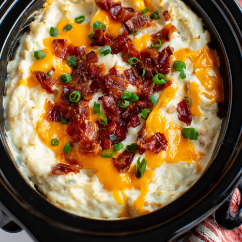 Slow Cooker Loaded Potato Bake 6 Slow Cooker Loaded Potato Bake