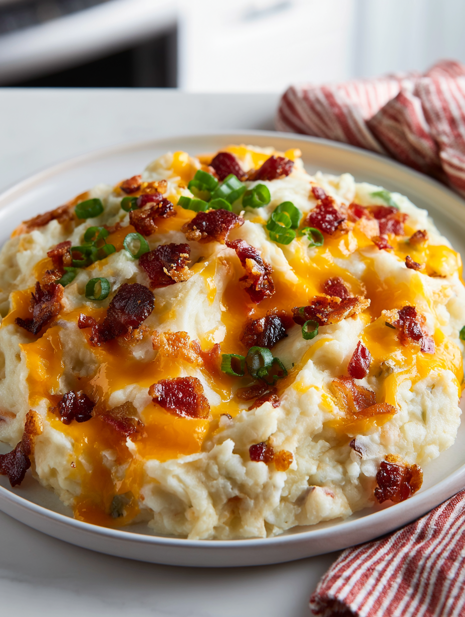 Slow Cooker Loaded Potato Bake 5 Slow Cooker Loaded Potato Bake