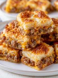 Southern 3-Ingredient Cheesy Sausage Squares 11 Cheesy Mashed Potato Puffs