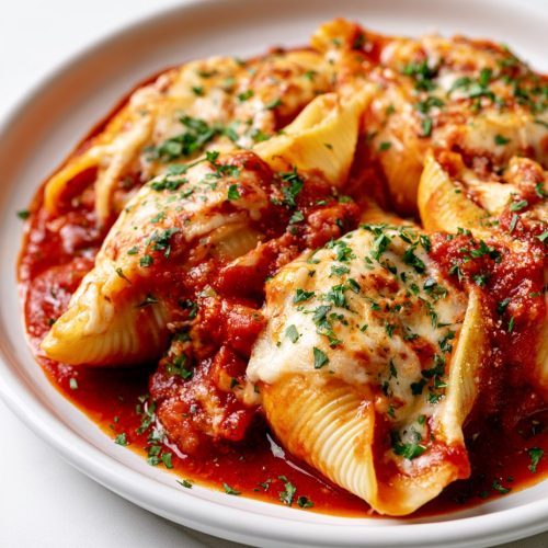 4-Ingredient Slow Cooker Jumbo Shells