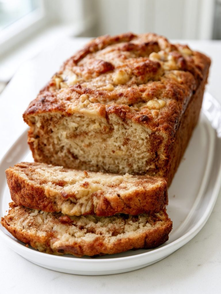 Cinnamon Banana Loaf