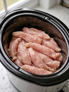 4-Ingredient Slow Cooker Chicken