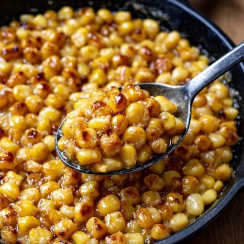 Southern 4-Ingredient Honey Butter Skillet Corn