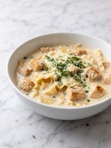 Alfredo Lasagna Soup
