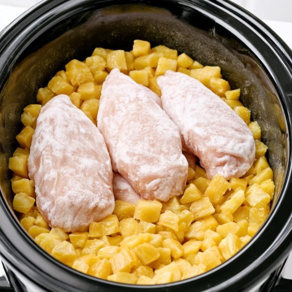 4-Ingredient Slow Cooker Chicken