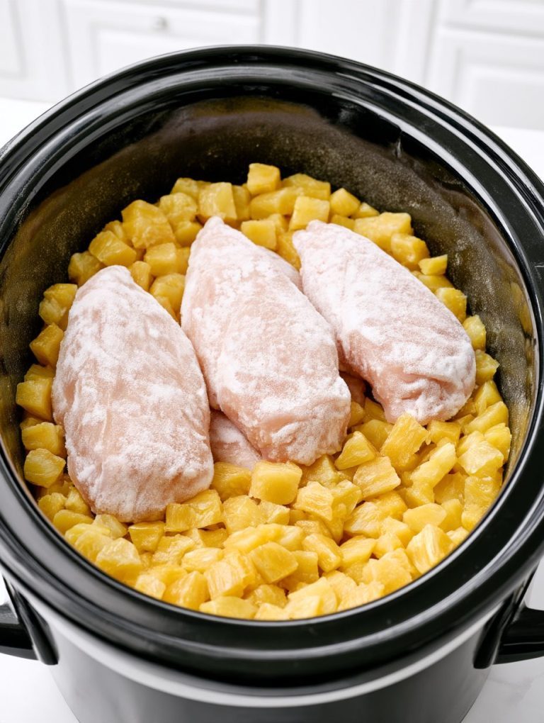 4-Ingredient Slow Cooker Chicken
