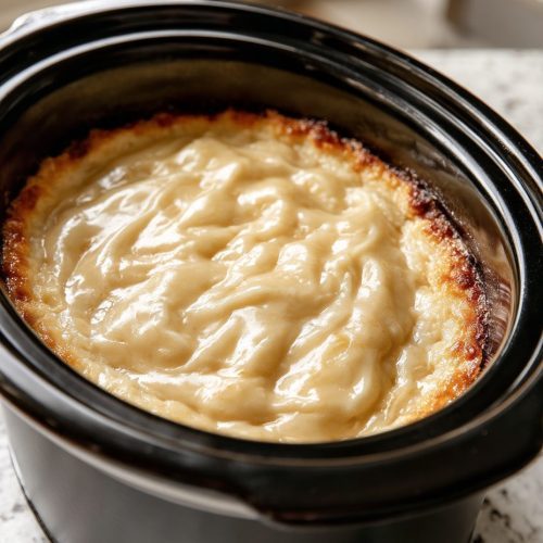 Slow Cooker Spring Ivory Custard