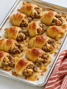 Southern 3-Ingredient Sausage Crescent Bites