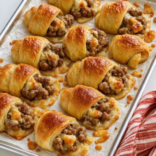 Southern 3-Ingredient Sausage Crescent Bites