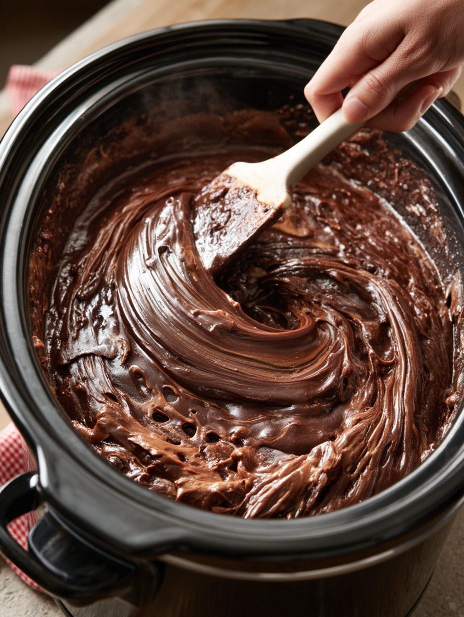 Slow Cooker Irish Whiskey Fudge