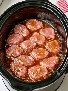 5-Ingredient Slow Cooker Late Summer Pork Tenderloin Medallions