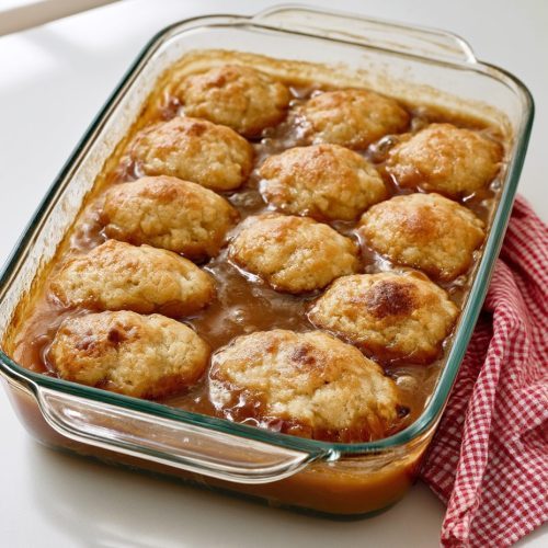 4-Ingredient Depression Era Caramel Dumplings 6 4-Ingredient Depression Era Caramel Dumplings