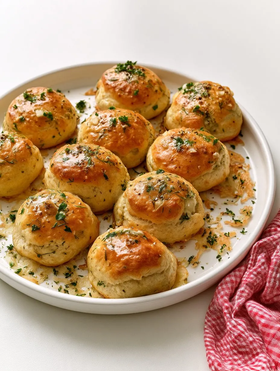 Oven Baked 3-Ingredient Biscuit Ranch Bombs