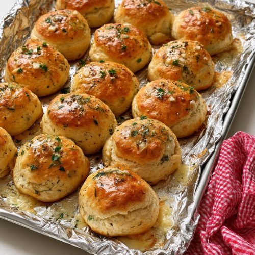 Oven Baked 3-Ingredient Biscuit Ranch Bombs