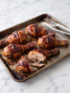 Baked BBQ Chicken Legs