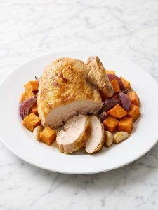Baked Chicken and Sweet Potatoes