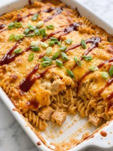 BBQ Chicken Casserole