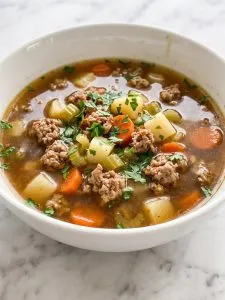 Bratwurst Soup