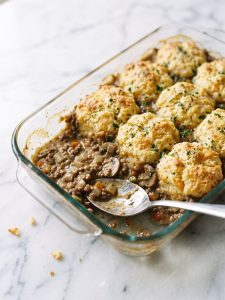 Cheddar Bay Biscuit Casserole