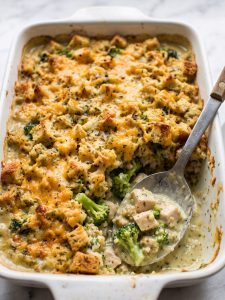 Chicken Broccoli Stuffing Casserole