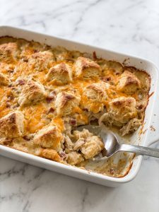 Chicken Bubble Biscuit Bake