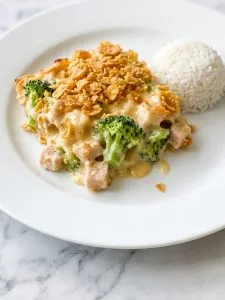 Chicken Divan with Curry