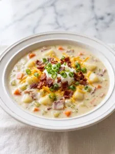 Crock Pot Potato Soup with Heavy Cream