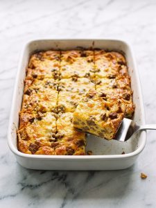 Egg Bake with Croutons