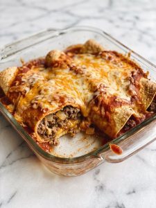 Ground Beef Enchiladas