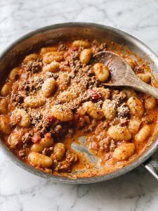 Ground Beef Gnocchi