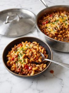 Ground Beef Mac and Cheese