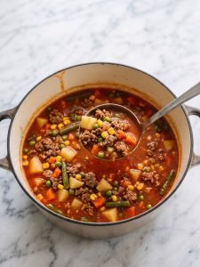 Ground Beef Soup