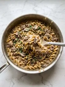Homemade Hamburger Helper Stroganoff