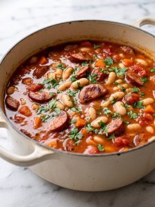 Kielbasa Bean Soup