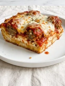 Meatball Sub Casserole