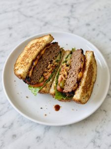 Hot Meatloaf Sandwich